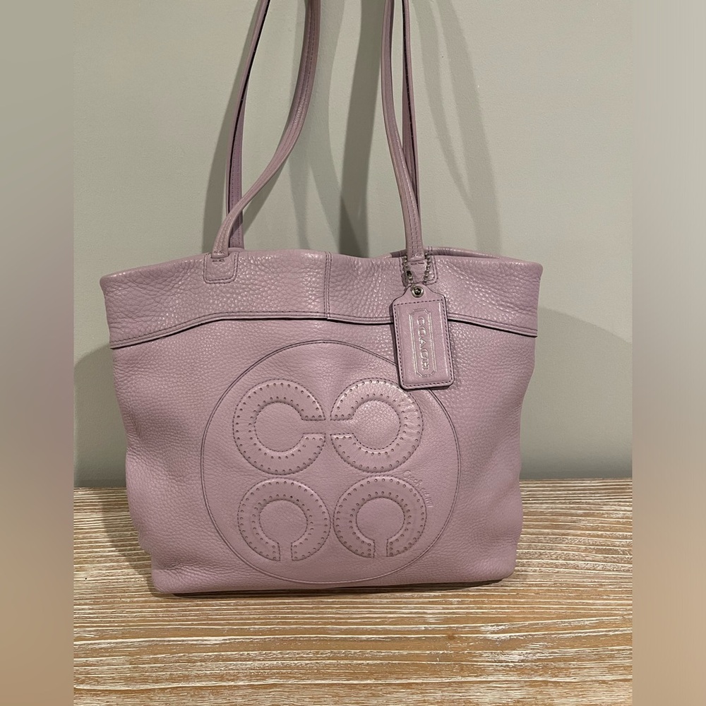Coach Lilac Tote Bag